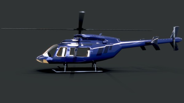 3d bell 407 ts aircraft - Bell 407 TS Helicopter... by TotexArtz